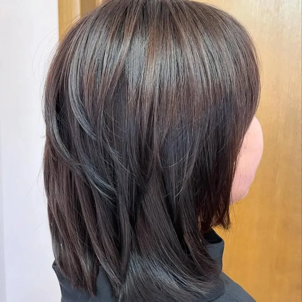 long bob haircuts korean style women